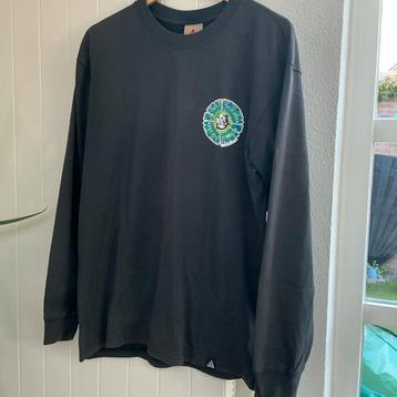 Nike antraciet Longsleeve - Maat S beschikbaar voor biedingen