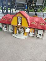 Grote Playmobil manege Paardenboerderij Set, Ophalen, Zo goed als nieuw, Complete set