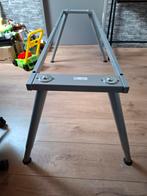 IKEA THYGE Bureau Onderstel 153cm breed - Verstelbaar, Ophalen, In hoogte verstelbaar, Gebruikt, Bureau