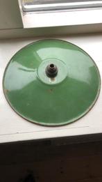 Lampenkap emaille, doorsnede 24 cm, Huis en Inrichting, Lampen | Lampenkappen, Ophalen of Verzenden, Gebruikt, Rond, Minder dan 25 cm