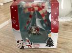 Disney kerstornament mickey en minnie in doos zgan, Ophalen, Mickey Mouse, Zo goed als nieuw, Beeldje of Figuurtje