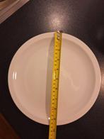 Arzberg Cannelee plat bord, Huis en Inrichting, Gebruikt, Ophalen of Verzenden, Bord(en), Effen