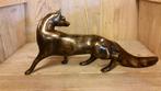 VOS / 40 cm breed / bronzen beeld, Ophalen of Verzenden, Nieuw, Beeldje of Figuurtje
