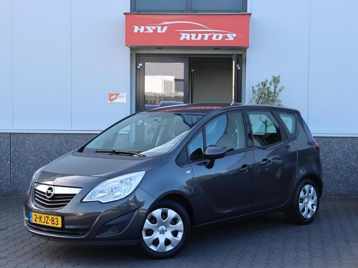 Opel Meriva 1.4 Turbo Edition airco 3e eig, Auto's, Opel, Bedrijf, Te koop, Meriva, ABS, Airbags, Airconditioning, Boordcomputer