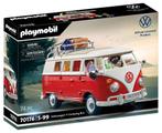 PLAYMOBIL 70176 Volkswagen T1 VW Campingbus 74 dlg, Ophalen of Verzenden, Nieuw