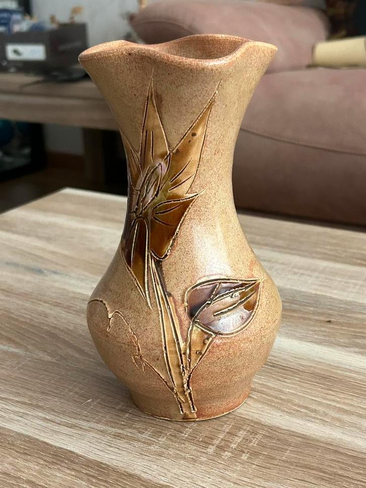 Franse vaas - Vallauris, Antiek en Kunst, Antiek | Vazen, Ophalen of Verzenden