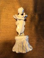 Porseleinen Engel met Cello & Vaasje, Antiek en Kunst, Antiek | Keramiek en Aardewerk, Ophalen of Verzenden