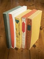5x Folio Society uitgaven in cassette, Boeken, Ophalen of Verzenden, Zo goed als nieuw, Diverse auteurs, Europa overig