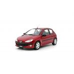 OttoMobile 1/18 Peugeot 206 S16 1999 rood OT1039, Ophalen of Verzenden, Zo goed als nieuw, Auto, OttOMobile