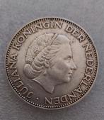 Rijksdaalder 1959, Postzegels en Munten, Munten | Nederland, 2½ gulden, Ophalen of Verzenden, Koningin Juliana, Losse munt