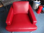 MONTEL LEDEREN LOUNGE STOEL, Huis en Inrichting, Stoelen, Ophalen, Leer, Zo goed als nieuw, Eén