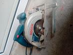 Bosch gks55, Doe-het-zelf en Verbouw, Gereedschap | Zaagmachines, Ophalen, 1200 watt of meer, Cirkelzaag, 30 tot 70 mm