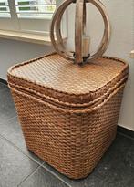 Grote birma rieten mand met lade - perfecte staat!, Ophalen, 50 tot 100 cm, 50 tot 75 cm, Zo goed als nieuw