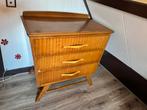 Vintage ladekast/commode (3 lades) – retro mid-century, Ophalen, Gebruikt, Mid century