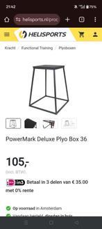 PowerMark Deluxe Plyo Box - Fitness, Overige typen, Zo goed als nieuw, Buik, 9649hw