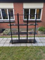 Zwarte Boekenkast met 4 Planken - 150x154x40cm, Ophalen, Gebruikt