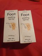 2x OUHOE Foot Peeling Spray - Nieuw!, Ophalen of Verzenden, Nieuw, Overige typen