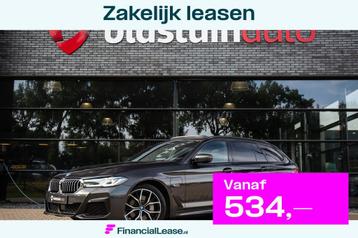 BMW 5 Serie Touring 530e High Executive M-Sport , Pano dak,  beschikbaar voor biedingen