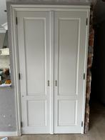 Kozijn met dubbele deur, Deurkozijn, Gebruikt, 75 tot 150 cm, Hout
