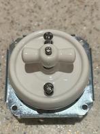 NIEUW Porseleinen lichtknoppen / schakelaars / draaiknoppen, Ophalen of Verzenden, Nieuw, Schakelaar