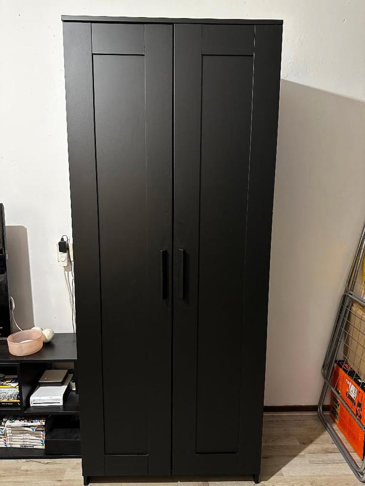 Brimnes IKEA kledingkast, Huis en Inrichting, Kasten | Kledingkasten, Zo goed als nieuw, 150 tot 200 cm, 50 tot 100 cm, 25 tot 50 cm