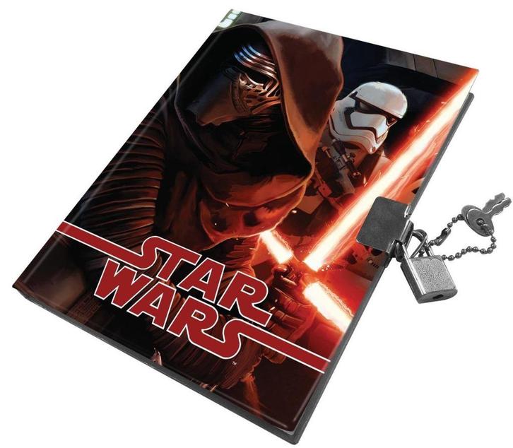 Star Wars Dag-notitieboek met slotje, Verzamelen, Star Wars, Nieuw, Overige typen, Ophalen of Verzenden
