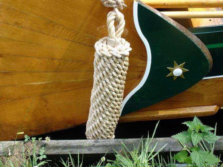 Handgeknoopte touwfender, stootwil, aanvaarzak, bolfender, Watersport en Boten, Accessoires en Onderhoud, Nieuw, Overige typen