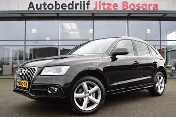 Audi Q5 2.0 TFSi 225pk Quattro S-Line Panoramadak | Zwart Le beschikbaar voor biedingen