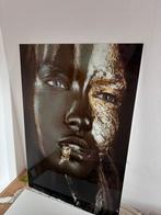 Glasplaten portret, Ophalen, Zo goed als nieuw, Schilderij, Minder dan 50 cm