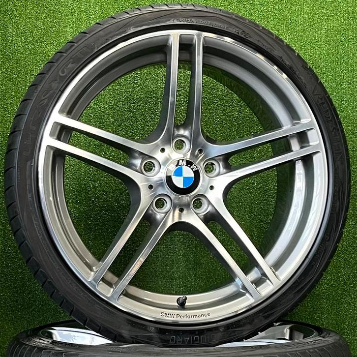 Originele 19 inch BMW 313M velgen met banden e90 e91 e92 e93, Auto-onderdelen, Banden en Velgen, Banden en Velgen, Zomerbanden