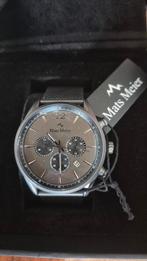 Horloge matte black Grand Cornier Chronograaf | Mats Meier, Overige merken, Staal, Staal, Polshorloge