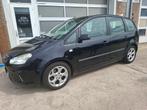 Ford C-Max 1.8 92KW 2007 Zwart, Auto's, Voorwielaandrijving, 125 pk, 4 cilinders, 96 €/maand