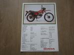 Honda XL250S brochure folder 1979 ?, Ophalen of Verzenden, Honda