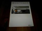 Opel Monterey 8 / 1992 24 pag., Verzenden, Zo goed als nieuw, Opel
