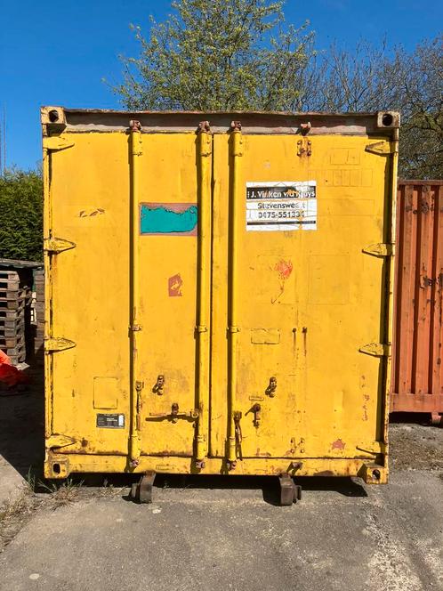 Zeecontainer 20 ft met slede voor kabelsysteem, Doe-het-zelf en Verbouw, Gereedschapskisten, Gebruikt, Ophalen