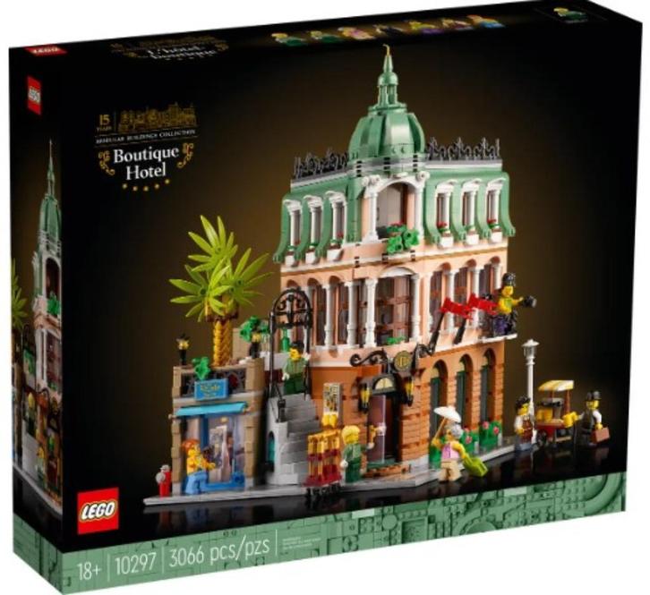 TE HUUR: Lego Icons 10297 Boetiekhotel, Kinderen en Baby's, Speelgoed | Duplo en Lego, Nieuw, Lego, Complete set, Ophalen of Verzenden