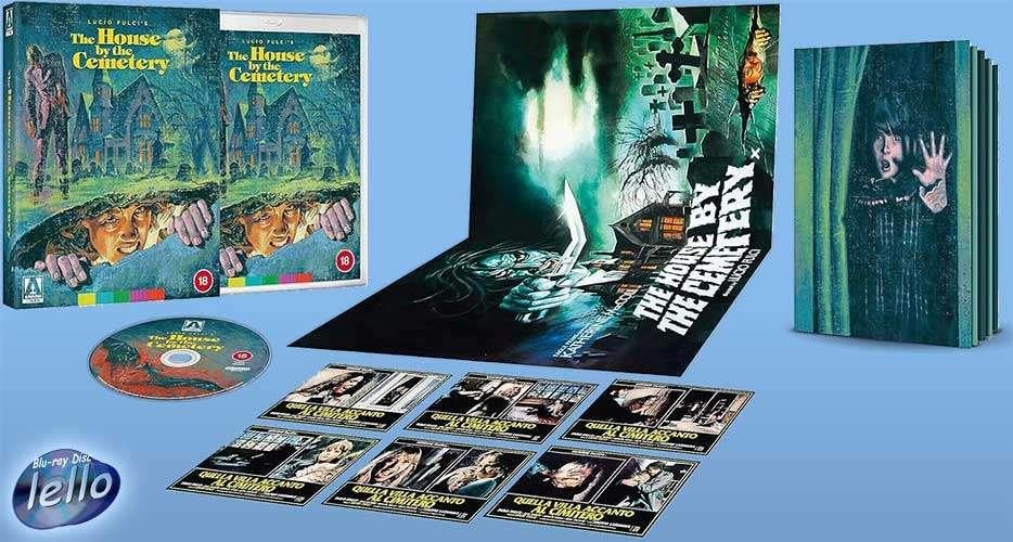 Blu-ray: The House by the Cemetery LE (1981 Lucio Fulci) UK, Ophalen of Verzenden, Nieuw in verpakking, Horror