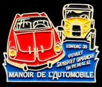 Manoir de L'Automobile pin, Verzamelen, Speldjes, Pins en Buttons, Ophalen of Verzenden, Nieuw, Transport, Speldje of Pin