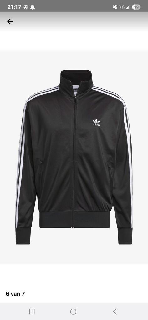 Trainingsjack van Adidas Originals te koop, Kleding | Heren, Sportkleding, Zo goed als nieuw, Algemeen, Maat 48/50 (M), Zwart