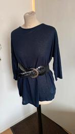Nieuwe dk blauwe top mt m, mooie achterkant, Maat 38/40 (M), Blauw, Nieuw, Ophalen of Verzenden