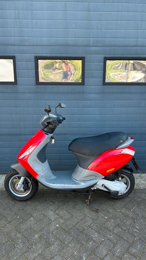 Piaggio zip 50cc 2takt - 2004 - BROM - netjes & origineel 2t, Fietsen en Brommers, Scooters | Piaggio, Zo goed als nieuw, Zip