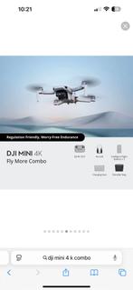 Dji mini 4k fly more combo nieuw, Audio, Tv en Foto, Drones, Ophalen of Verzenden, Nieuw, Drone met camera