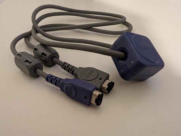 Link Cable - Game Boy Advance, Spelcomputers en Games, Spelcomputers | Nintendo Portables | Accessoires, Zo goed als nieuw, Game Boy Advance