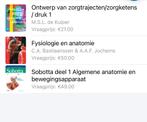 Studieboeken huidtherapie, Ophalen of Verzenden, Zo goed als nieuw, HBO