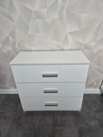 Witte laden kast, Ophalen of Verzenden, Gebruikt, 25 tot 50 cm, Minder dan 100 cm