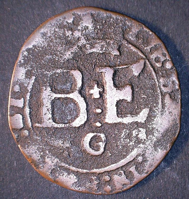 Gronsveld, Oord, Josse Max. v Bronckhorst, z.j., Postzegels en Munten, Munten | Nederland, Losse munt, Overige waardes, Vóór koninkrijk