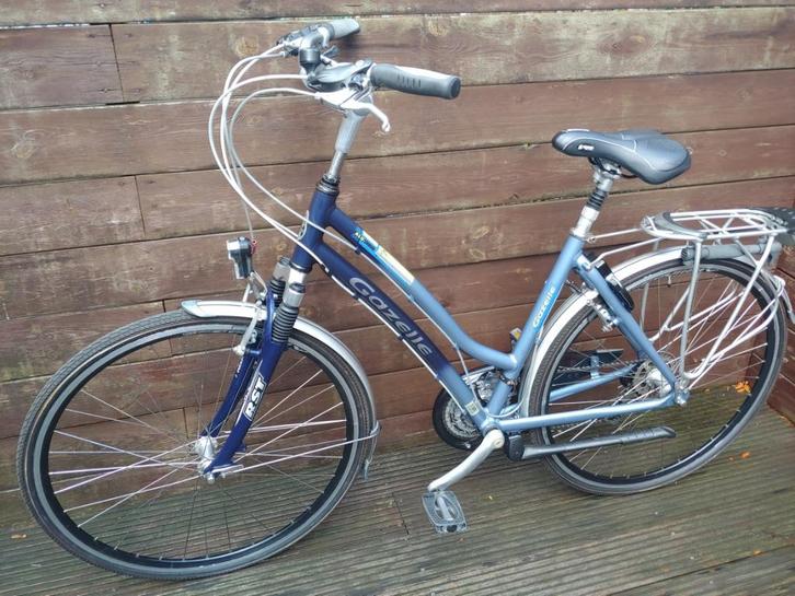 Nette Gazelle fiets, Fietsen en Brommers, Fietsen | Dames | Damesfietsen, Gebruikt, Gazelle, Versnellingen, 47 tot 50 cm, Ophalen