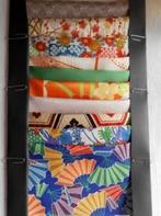coupon japanse natuur zijde voor quilt, patchwork, kleding, Overige kleuren, Verzenden, Zo goed als nieuw, 30 tot 120 cm
