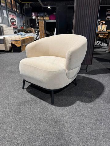 Fauteuil david  beige safari -30%korting meubel outlet beschikbaar voor biedingen