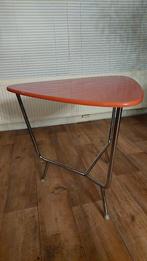 Vintage tafeltje, Huis en Inrichting, Tafels | Bijzettafels, Gebruikt, 75 cm of meer, Rechthoekig, Ophalen